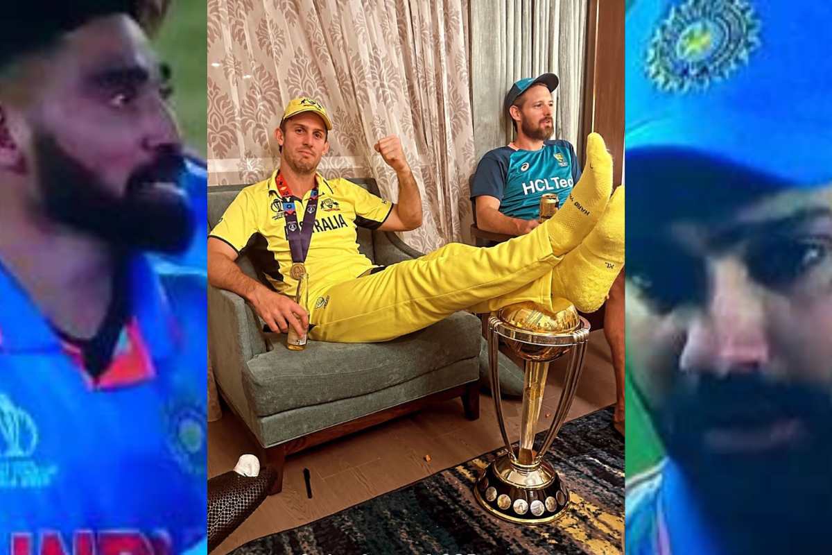 Controversy Erupts Over Mitchell Marsh's Post-Match Photo as Australia Secures World Cup Triumph