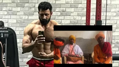 Video of Rajat Dalal beating fake Hindu babas on Instagram Live goes viral on the internet 