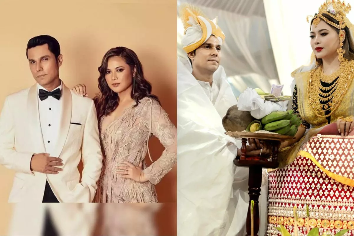 Randeep Hooda and Lin Laishram Traditional Manipuri Wedding Pictures Steal Hearts Online