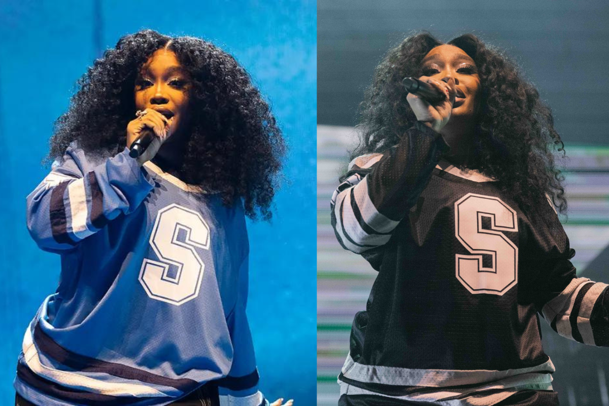 Watch the video of a fan twerking at a security guard during the SZA concert