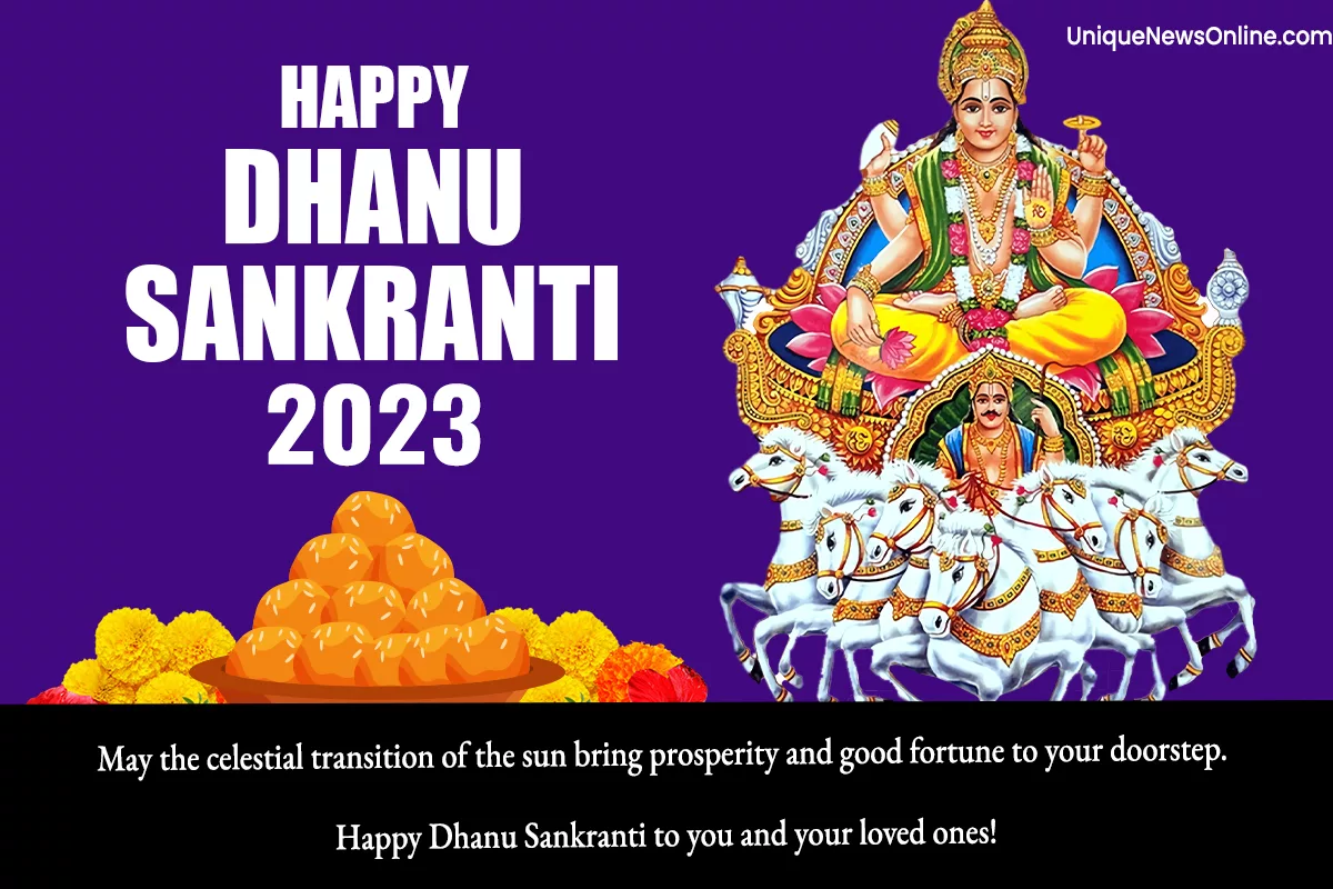 Happy Dhanu Sankranti 2023 Wishes, Greetings, Images, Messages, Quotes, Shayari, Cliparts, and Instagram Captions