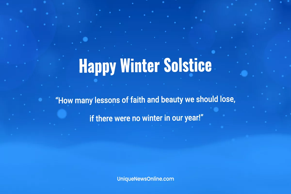 Winter Solstice 2023: Messages, Quotes, Wishes, Wallpapers, Greetings, Images, Cliparts and Instagram Captions