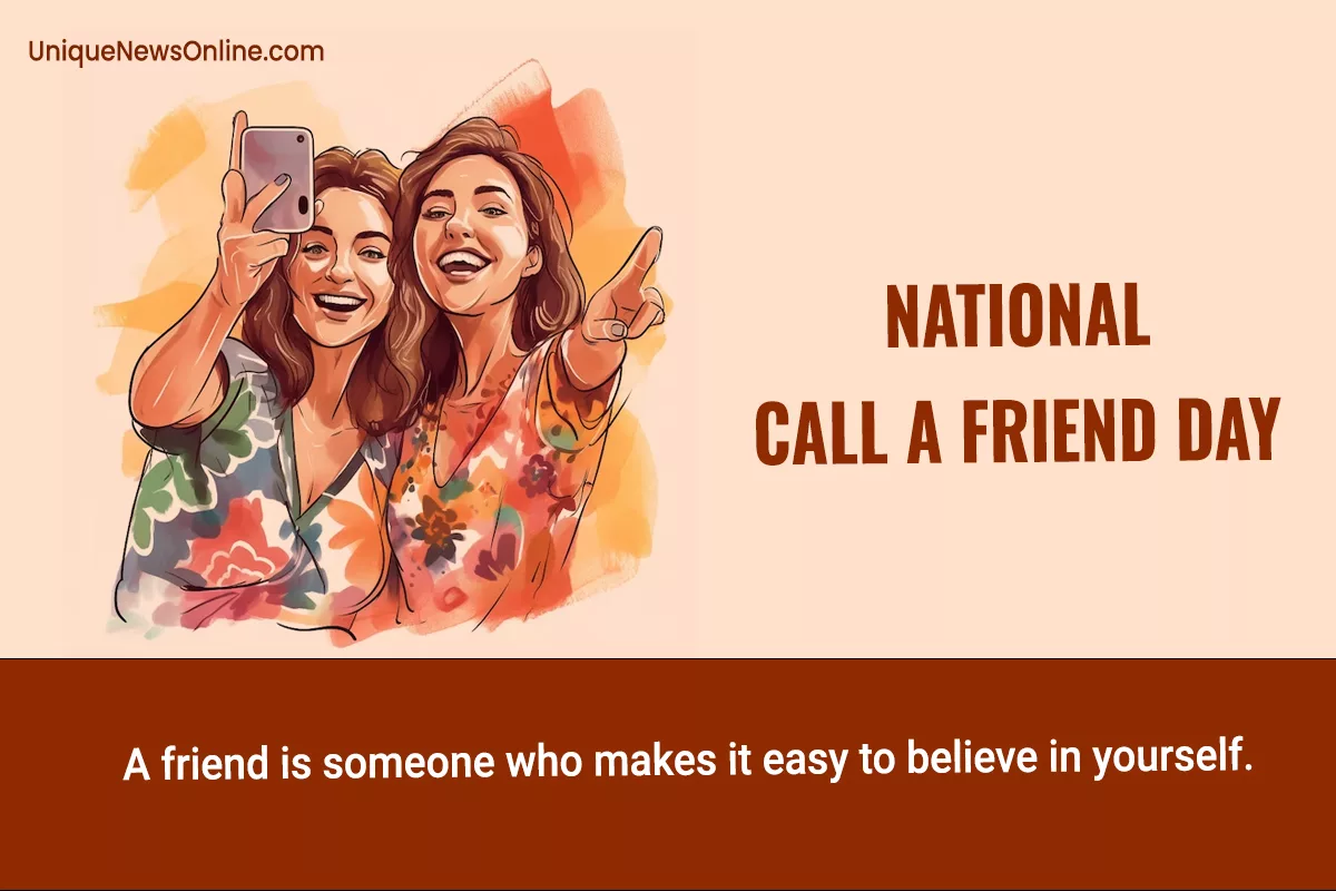 National Call A Friend Day 2023 Quotes, Wishes, Images, Messages, Greetings, Sayings, Cliparts and Captions