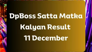 DpBoss Satta Kalyan Matka Result Today 11 December 2023 – LIVE Updates for Kalyan Satta King