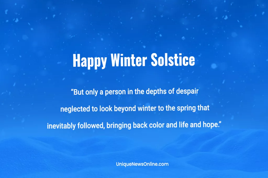 Winter Solstice Greetings