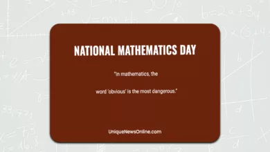 National Mathematics Day 2023 Theme, Quotes, Images, Posters, Banners, Messages, Drawings, Slogans, Wishes, Cliparts and Captions