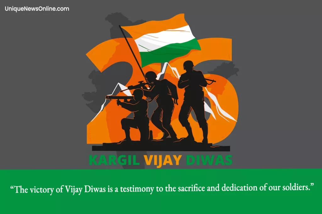 On this Vijay Diwas, let's remember the brave hearts who stood tall against all odds. Their dedication and valor continue to inspire us.