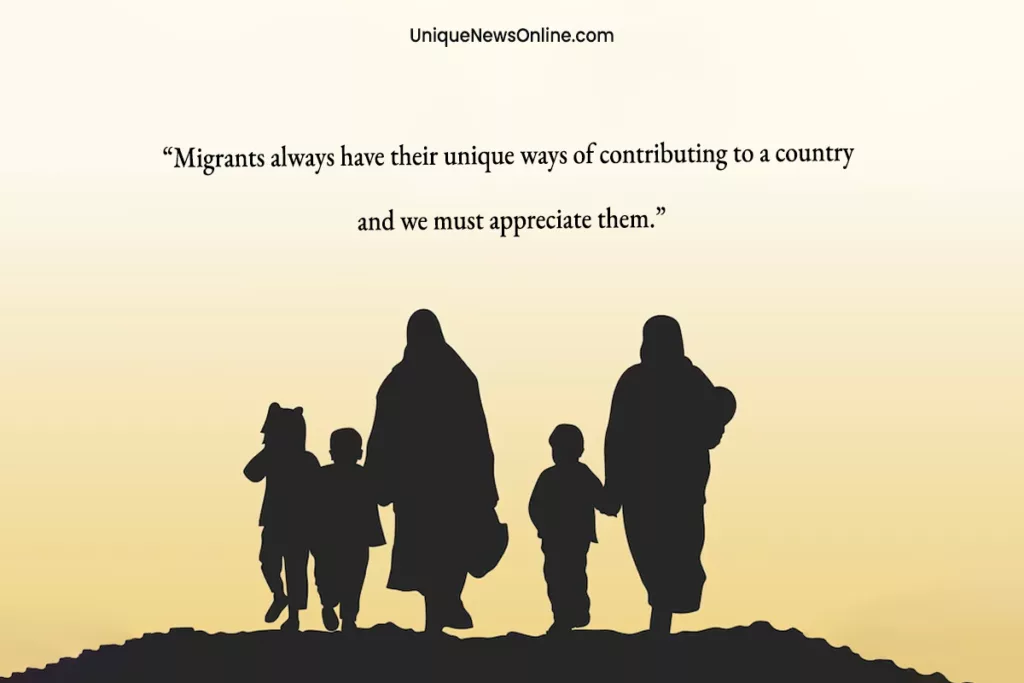 International Migrants Day Quotes