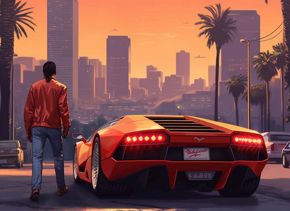 Video footage of a new GTA 6 map showing Vice City allegedly leaked by the son of Aaron Garbut on the internet 