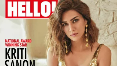 Kriti Sanon Radiates Golden Glamour on the Cover of HELLO! India's December Issue