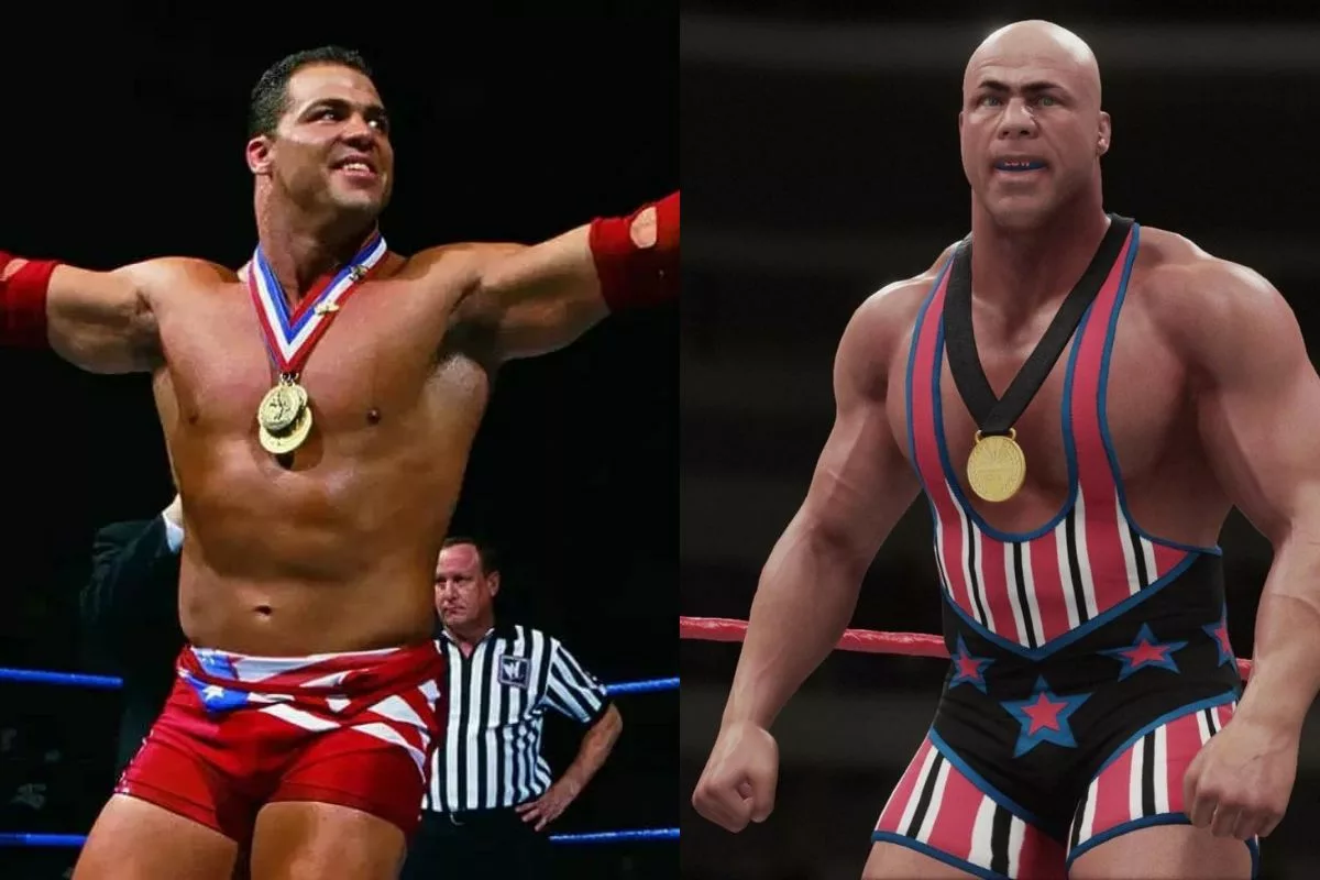 Kurt Angle Goes Viral On TikTok For His 1,000-Yard Stare Meme, Here's What It Means