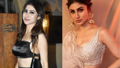 Mouni Roy Looks Stunning In Her Cut-Out Maxi Tied Dress