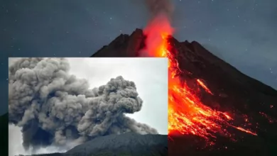Mount Marapi Volcano Erupts, Ash Rain In Bukittinggi: Watch Here