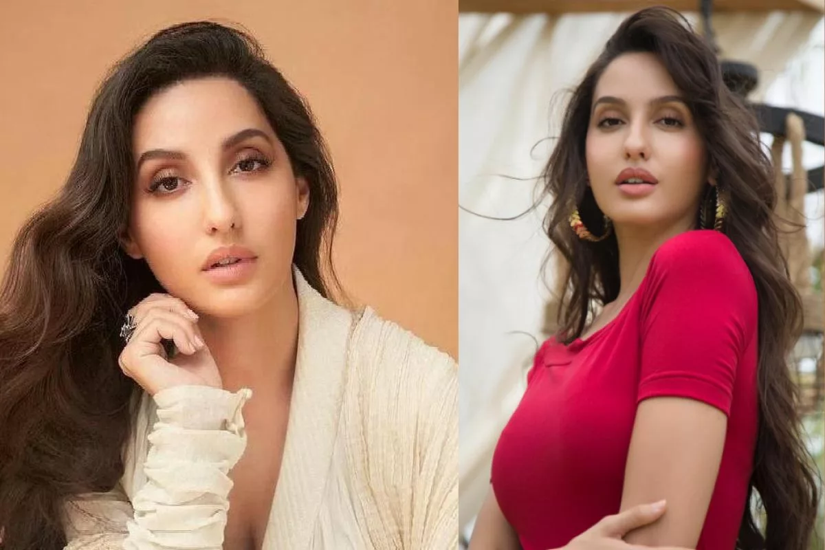 Nora Fatehi Glams Up In Her See-Through Embellished Body Suit