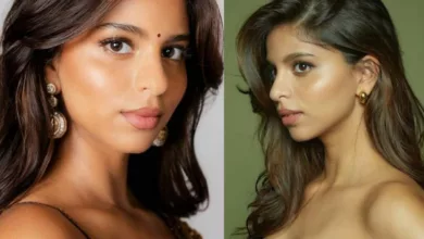 'The Archies' Star Suhana Khan Stuns In Strappy Red Bodycon Gown