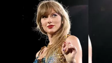 Taylor Swift Looks Star-Studded In A Glittery Gown For The 'Renaissance' Premier, After Party