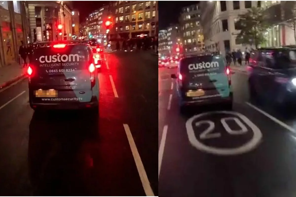 Video of UK driver watching p*rn inside car in London traffic goes viral on social media 