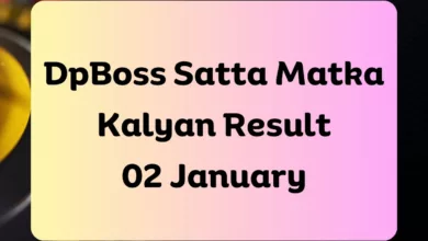 DpBoss Satta Kalyan Matka Result Today 02 January 2024 – LIVE Updates for Kalyan Satta King