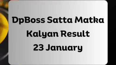 DpBoss Satta Kalyan Matka Result Today 23 January 2024 – LIVE Updates for Kalyan Satta King