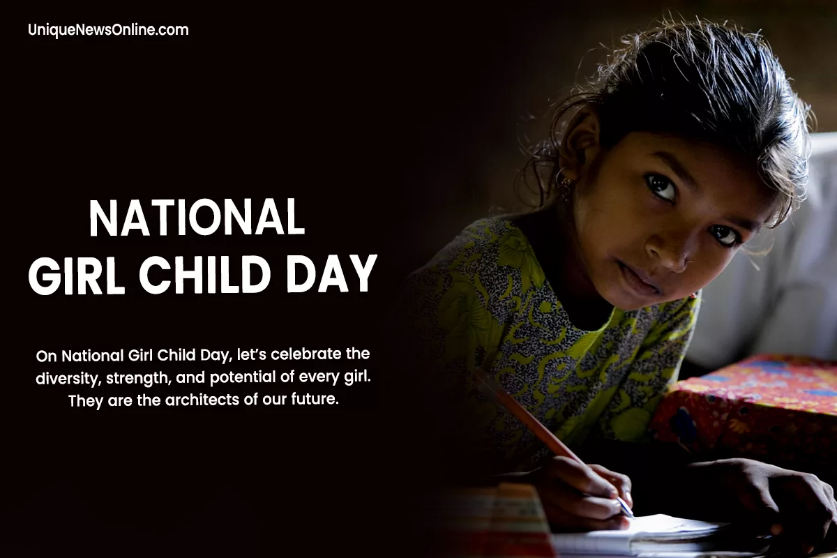 National Girl Child Day 2024: Current Theme, Images, Messages, Quotes, Wishes, Banners, Cliparts, and Greetings