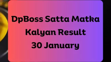 DpBoss Satta Kalyan Matka Result Today 30 January 2024 – LIVE Updates for Kalyan Satta King
