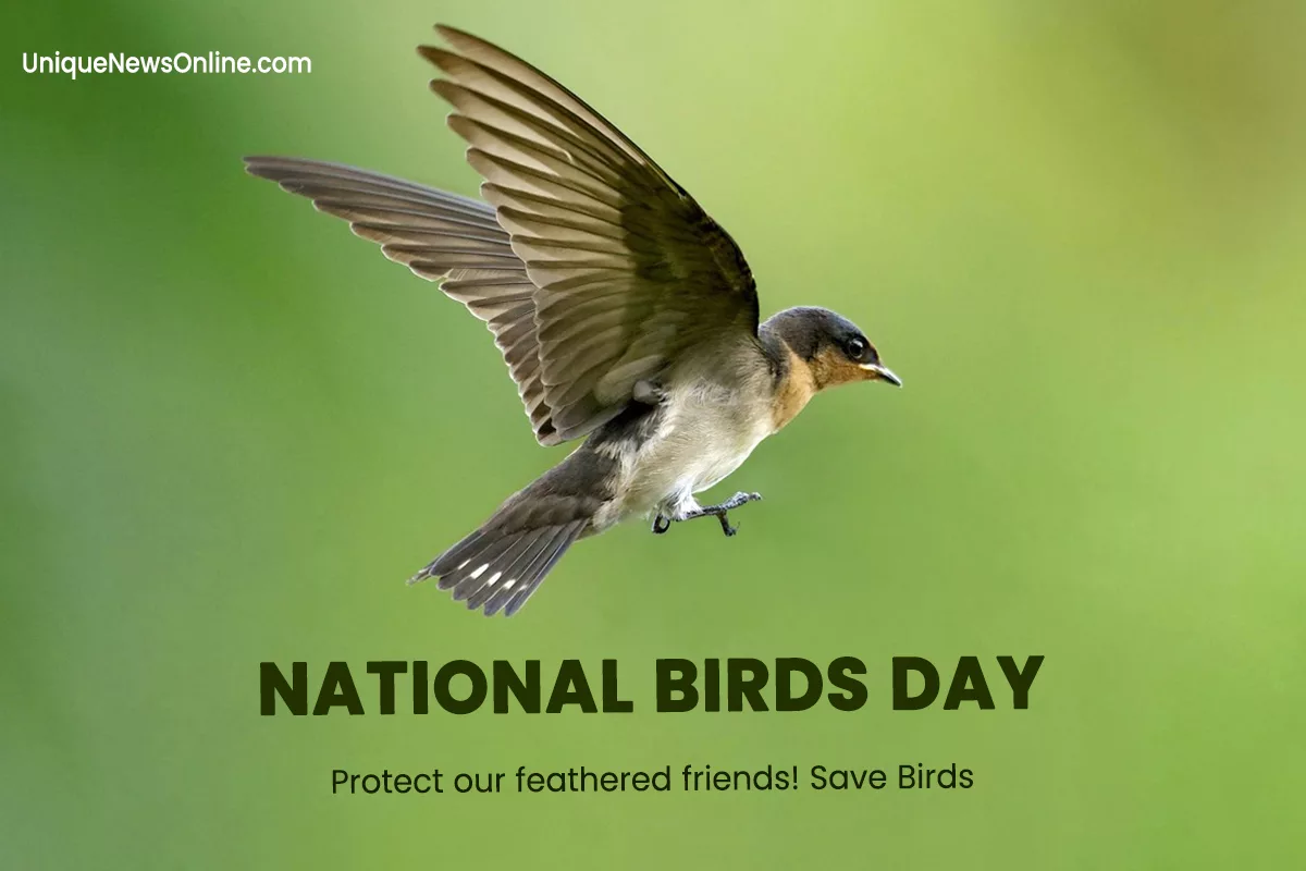 National Bird Day 2024 Theme, Slogans, Quotes, Images, Messages, Posters, Banners and Captions To Create Awareness