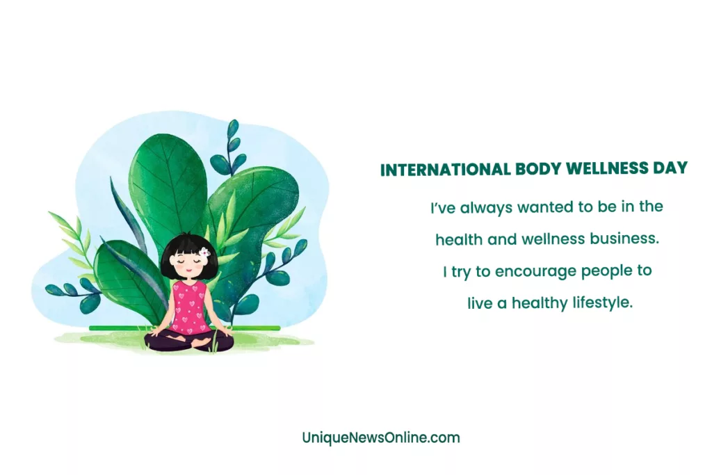 International Mind-Body Wellness Day Shayari