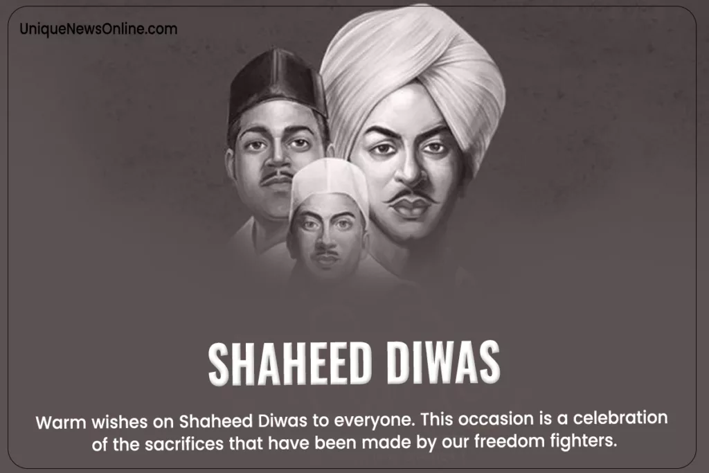 Shaheed Diwas Quotes and Images
