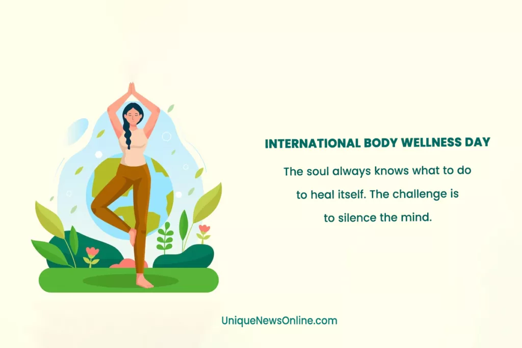International Mind-Body Wellness Day Messages
