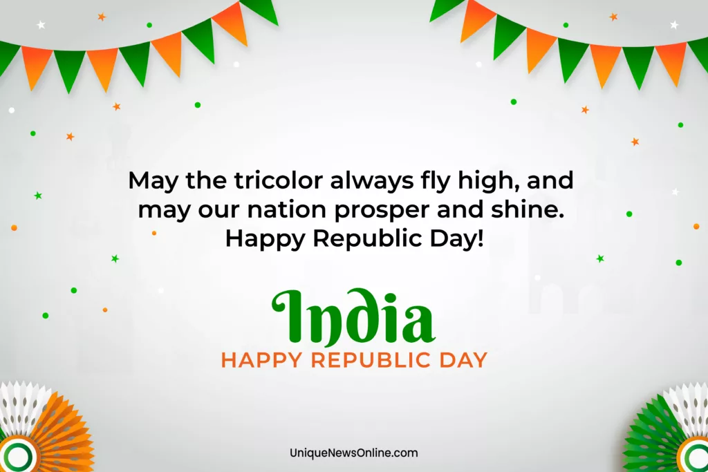 Wish you and your family a very Happy Republic Day. Let us pledge our motherland that we will do everything that we can to rid it of all the evils.