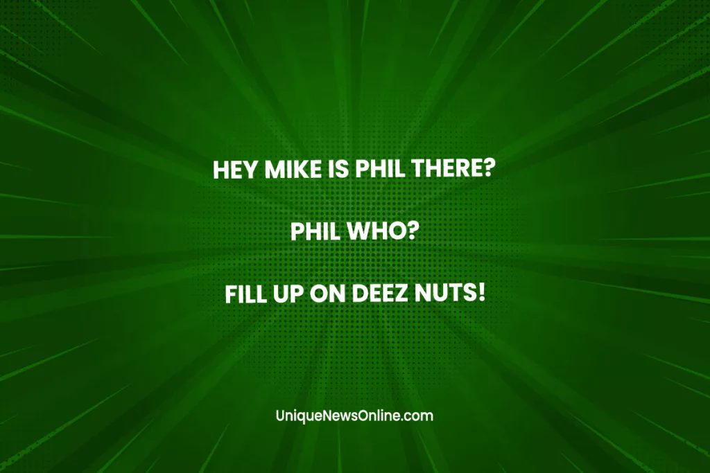 Hey Mike is Phil There? Phil Who?