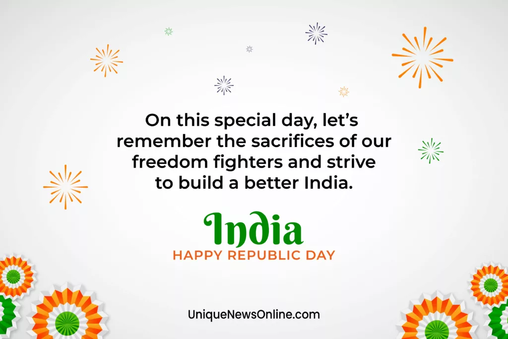 Happy 75th Indian Republic Day 2024 Quotes and Images