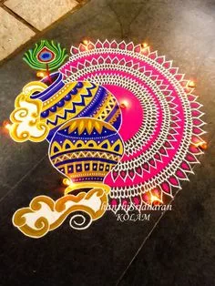 Pongal Kolam Designs