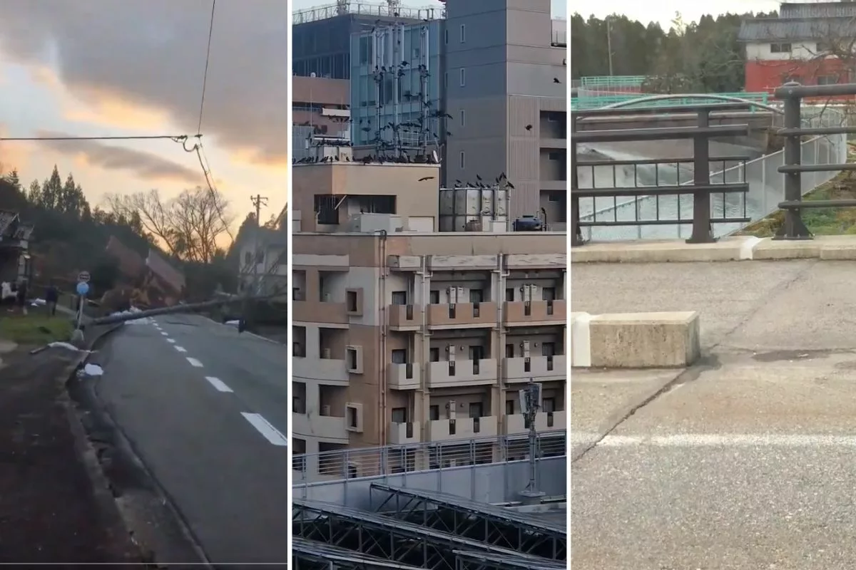 Massive 7.4 Richter Scale Earthquake Strikes Japan on New Year's Day 2024