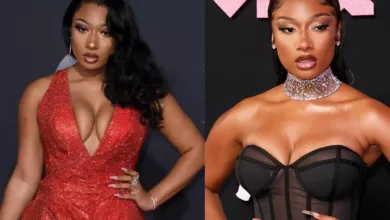 Megan Thee Stallion High School Pictures Wearing Orange Top Goes Viral Amid Ongoing Feud with Nicki Minaj