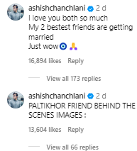 Ashish Chanchlani on SImran Dhanwani and Akash Dodeja Engagement