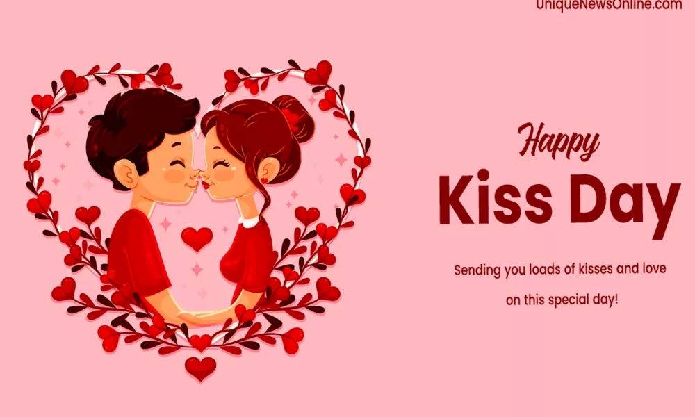 Happy Kiss Day 2024: Wishes, Images, Messages, Greetings, Shayari, Sayings, Cliparts and Instagram Captions
