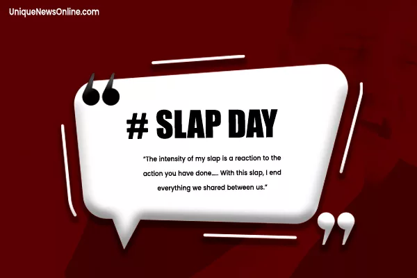 Happy Slap Day 2024: Wishes, Quotes, Images, Messages, Greetings, Shayari, Sayings, Cliparts and Captions