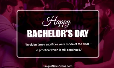 Bachelor's Day 2024 Quotes, Wishes, Images, Messages, Greetings, Posters, Banners, Cliparts and Captions