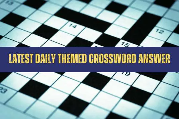 "Accepted norms, for short" Latest Daily Themed Crossword Clue Answer Today