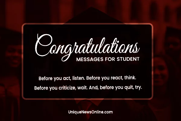 Top Graduation Wishes for Students