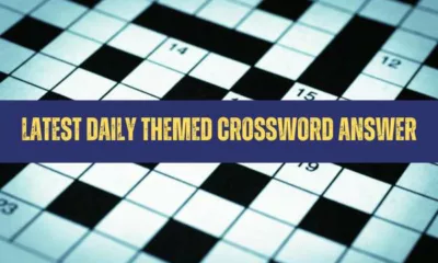 "Soak up, like a sponge" Latest Daily Themed Crossword Clue Answer Today