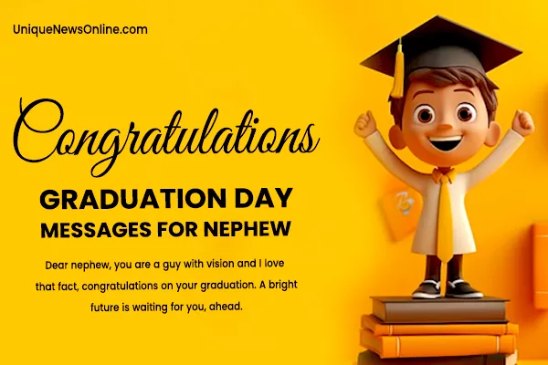 College Graduation Wishes for Nephew