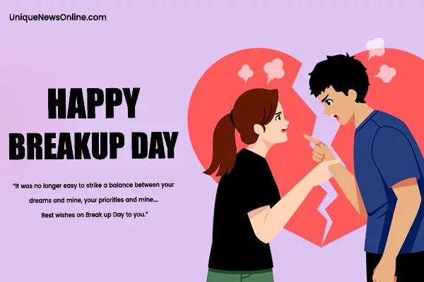 Breakup Day Wishes