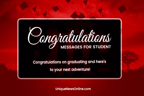 Graduation Wishes for Students