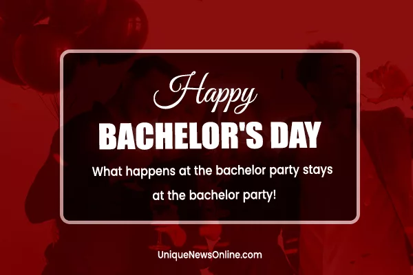 Bachelor's Day Wishes