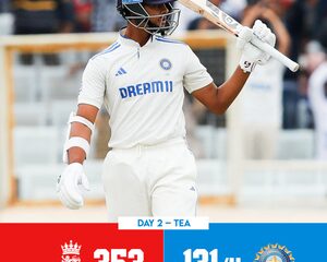 4th Test: Jaiswal slams fifty, but Bashir takes three as India trail England by 222 runs