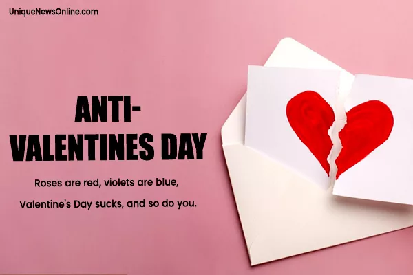 Anti-Valentine's Day messages
