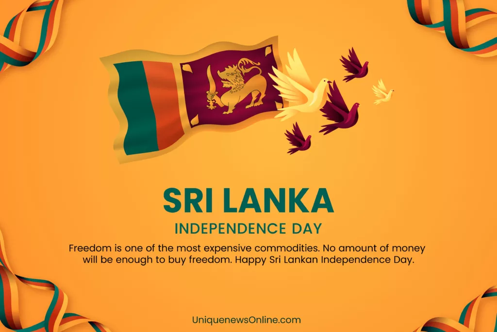 National Day of Sri Lanka Greetings