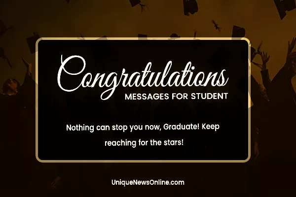 As you graduate, may you carry the lessons learned and the memories made into the next phase of your life. Wishing you success, happiness, and fulfillment. Congratulations!